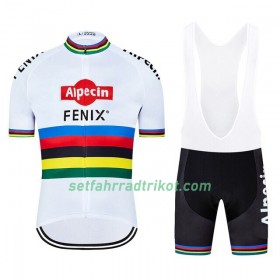 Fahrradbekleidung Radtrikot Kurzarm + Trägershorts 2020 Alpecin-Fenix N003